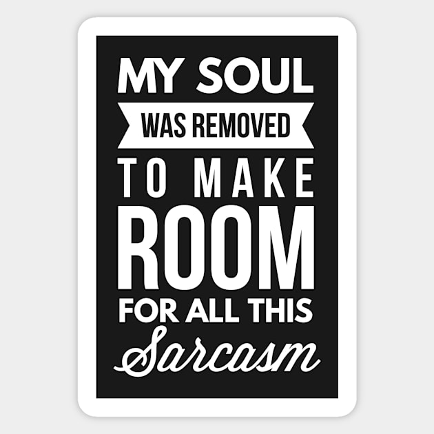 All this Sarcasm Sticker by tshirtexpress